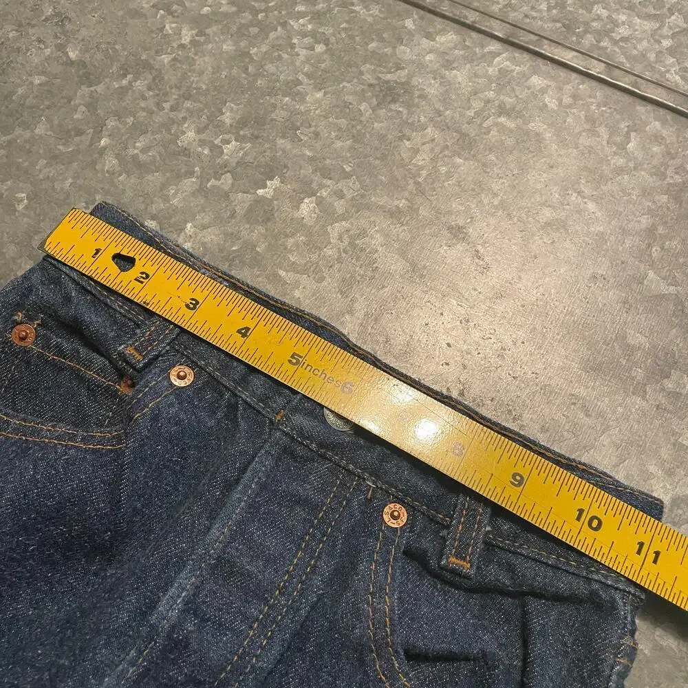 Vintage Levi's 301 NOS Denim Jeans Size 10 25x30 (22x27) Boys Girls Youth USA